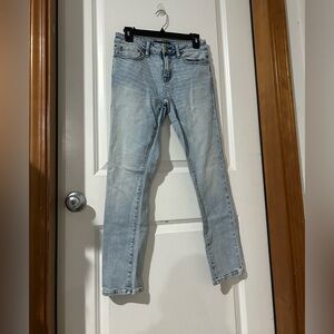 Aeropostale Light Blue Skinny Jeans for Men, size 28X30